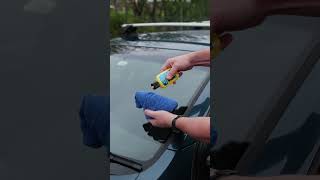 How To Apply Rain X #shorts #cartips