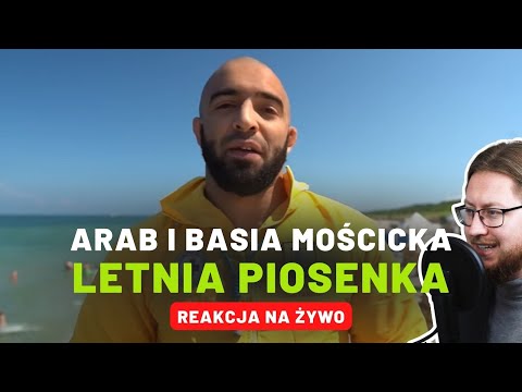 Arab i Basia Mościcka "Letnia Piosenka" | REAKCJA NA ŻYWO 🔴