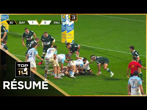 TOP 14 Saison 2023-2024 J07 - Résumé Aviron Bayonnais-Section Paloise