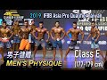 Men's Physique (Class E 177-179cm) IFBB Asia Pro Qualifier Taiwan 2019 [4K]