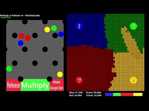 Multiply or Release + Charged Shot #12 | Marble Race in Godot