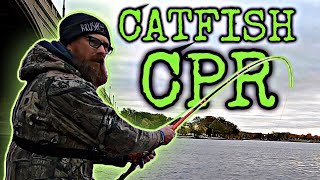 This CATFISH Almost DIED! (Burping Catfish)