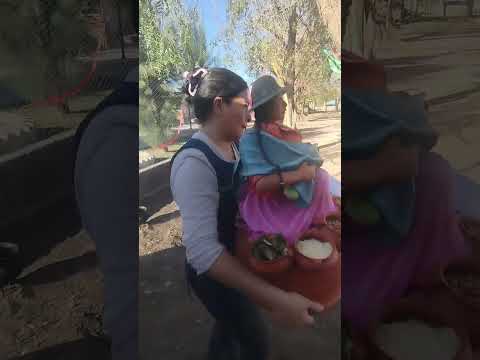 Tapando la ofrenda a la Pachamama en la Merced, Salta, Argentina