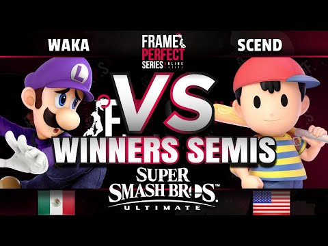 FPS6 Online - XTR PSK | WaKa (Luigi) vs. Scend (Ness) - Smash Ultimate Winners Semifinal