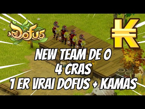 New Team DOFUS 4 Cras : Le vrai jeu commence = lvl 150 à 160