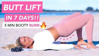 LIFT + TONE YOUR BUTT IN 7 DAYS 💕 FAST BOOTY TONING WORKOUT