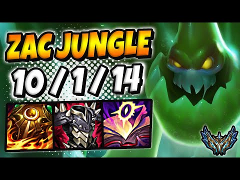 Zac Jungle vs Sylas [ OTP ] Lol Korea Challenger Patch 13.1 ✅