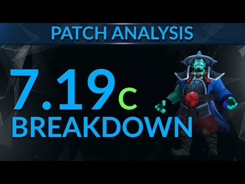 PATCH 7.19c Pro Analysis | Dota 2 Guide