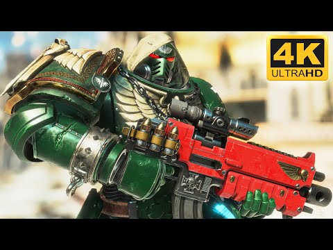 Dark Angels STERNGUARD VETERAN vs Tyranids - Warhammer 40k Space Marine 2 (4K)