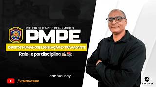 PMPE-SD | Batendo pós-edital: Raio-x por disciplina - Direitos Humanos e Legislação Extravagante ✍🏻📚