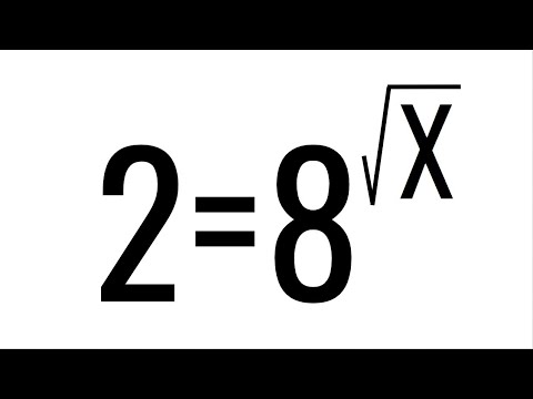 ECUACIÓN EXPONENCIAL CON RAÍCES CUADRADAS. Álgebra Básica