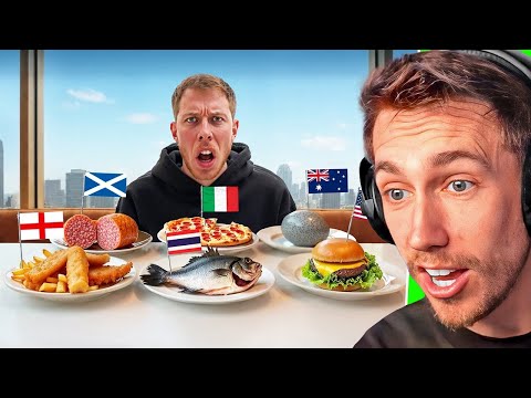 Miniminter Reacts To Testing Every Countries National Dish!