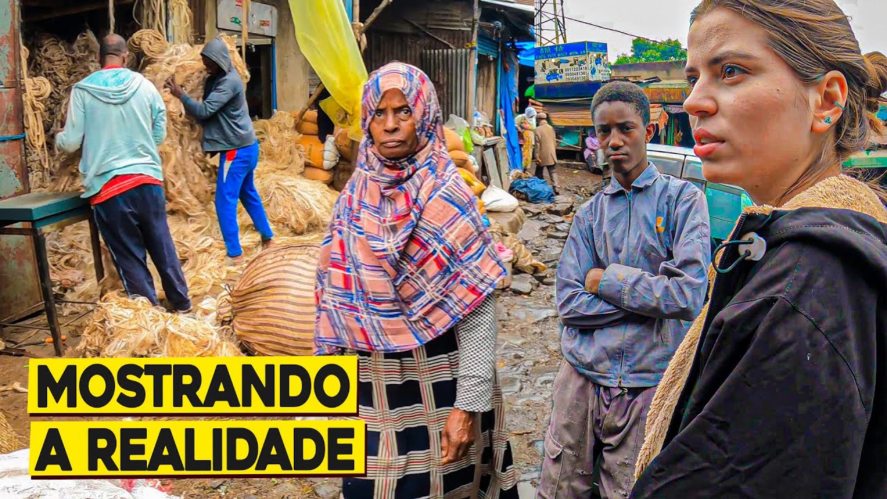 TURISTAS NÃO VISITAM ESSE MERCADO NA ÁFRICA