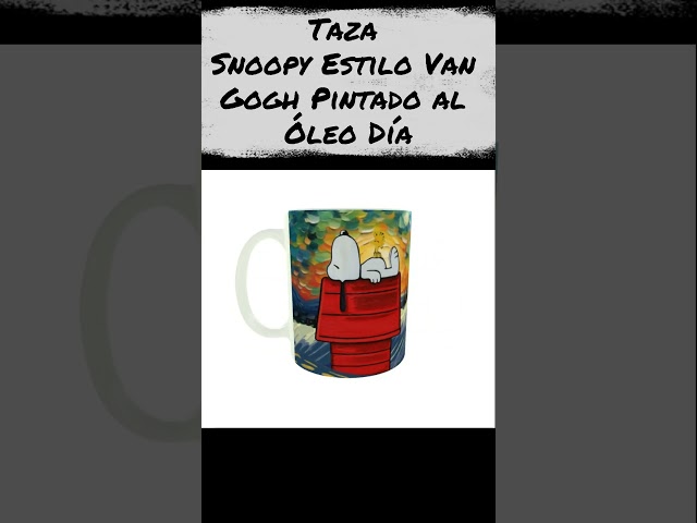 Vídeo relacionado con SNOOPY - Taza Grande de Cerámica, Resistente, Ligera, Duradera, 350 ml, 8x9.5 cm
