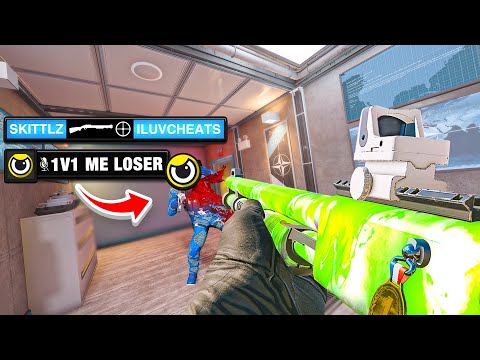 I Threw This HACKERS Game Then 1v1'd Him