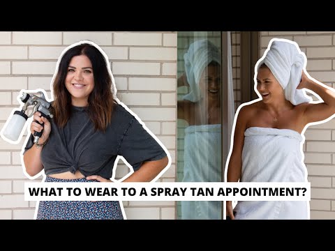1st YouTube video about how long after spray tan can i wear jeans