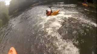 preview picture of video 'Horstead mill jackass kayaking'