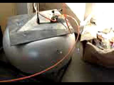 Anti-burst test of anti-burst gym ball