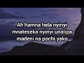 Fathermoh ft Ssaru kaskie vibaya huko kwenu Lyrics