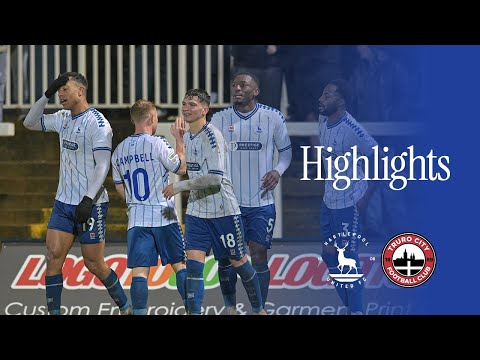Highlights | Hartlepool United 3-1 Truro City