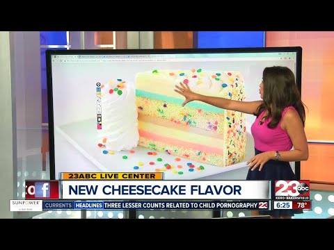 Novo sabor de cheesecake na Cheesecake Factory