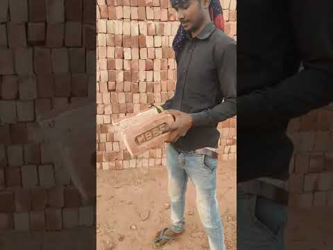 Construction red clay bricks, size: 9.5x4.5x3.1inch