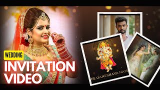 Wedding Invitation Video | GC061 | Save The Date