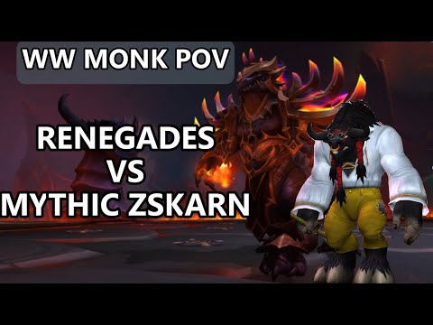 Renegades VS Mythic Zskarn | WW MONK POV