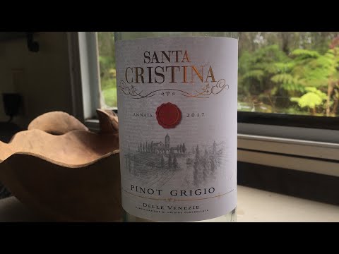 Wine Tasting with Cristina - Santa Cristina Pinot Grigio with Pesto