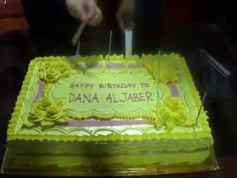 Happy Birthday To Dear, Dana Al Jaber || Doha Qatar || 11 October 2017 .