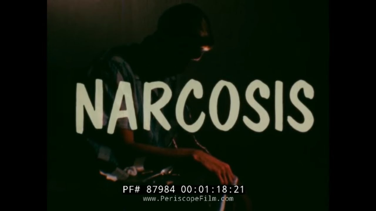 " NARCOSIS "  1960s DRUG EDUCATION SCARE FILM   HEROIN ADDICTION  MARIJUANA 87984