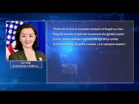 Top News - Yuri Kim, gjykatat dhe investitorët!/Ambasadorja kërkon të zbatohet reforma në drejtësi