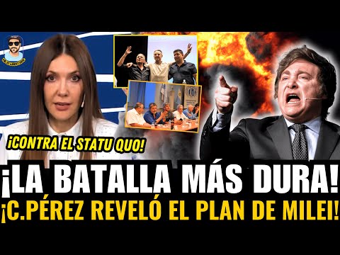 Cristina Pérez REVEALED the TOUGHEST BATTLE Milei is FACING!