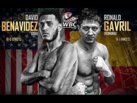 David Benavidez VS Ronald Gavril - FULLFIGHT - HIGHLIGHT