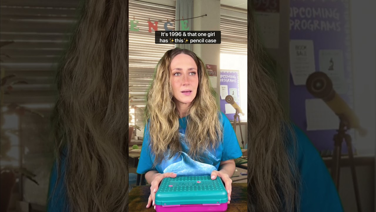 These pencil cases were ELITE