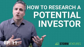 AskAVC #11 – How to research a potential investor?