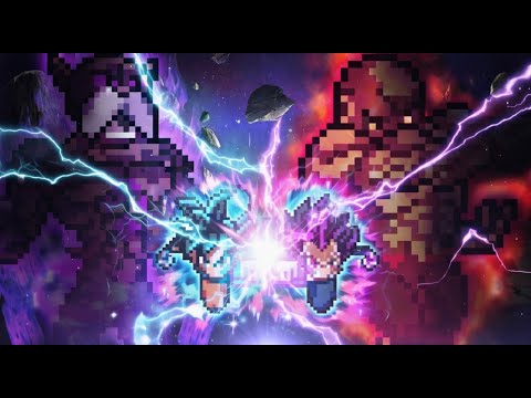 Vegeta UE & Goku UI vs FP Jiren & G.O.D Toppo – Ultimate Forces Unleashed [Sprite Animation]