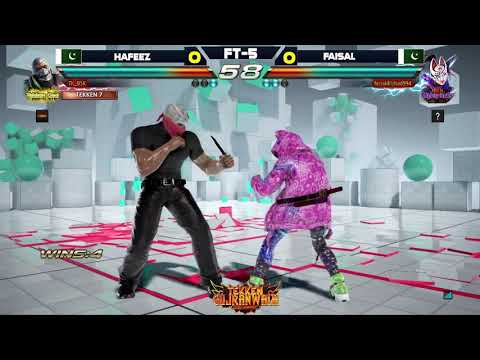 [FT5] Hafeez (Bryan) VS Faisal (Kunimitsu,Xiaoyu) Tekken 7 Pakistan