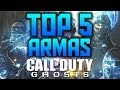 TOP 5 Armas de Call Of Duty Ghosts 
