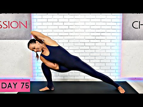 POWER YOGA full body strength | 100 DAY OBSESSION Day 75