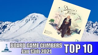 Top 10 Board Game Climbers for Week Ending in January 13th 2021