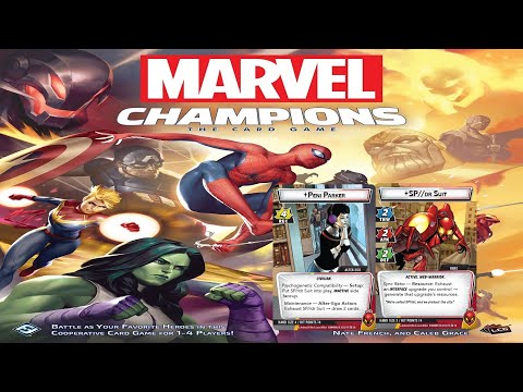 No Runthrough Review: Marvel Champions - Sp//dr