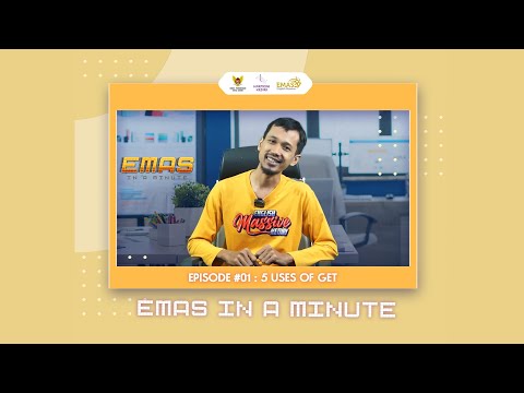 Five uses of get || EMAS in a minute episode #01