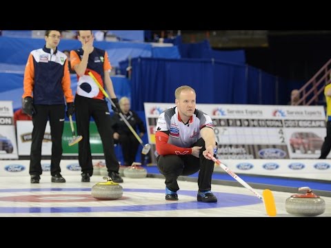 HIGHLIGHTS: Netherlands v Canada - Ford World Men's Curling Championship 2017