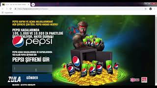Pepsi Kod Üretici 2019 GÜNCEL!  %100 Çalışıy