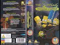 Start Of The Simpsons Treehouse Of Horror 2002 UK VHS