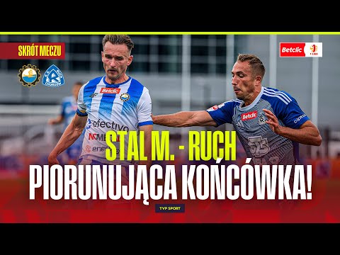 SUMMARY: STAL MIELEC - RUCH CHORZÓW. A THUNDERBREAKING FINISH! BETCLIC 1 LIGA