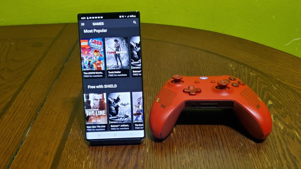 Gaming on the Galaxy Note 10 Plus
