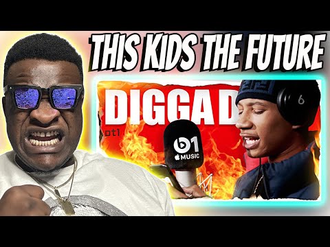 American Rapper Reacts To | Digga D - Fire In The Booth (Reaction)