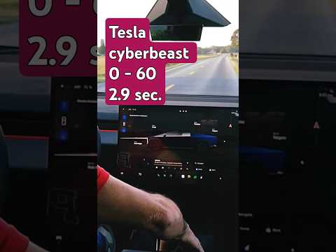Thumbnail for Tesla cyberbeast 0-60 in 2.9 seconds #amazing #cybertruck #tesla #automobile #fast #speed by Automobile